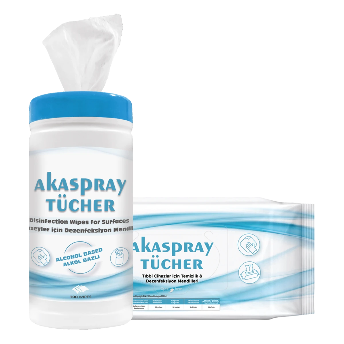 Toalhetes: Akaspray Tücher